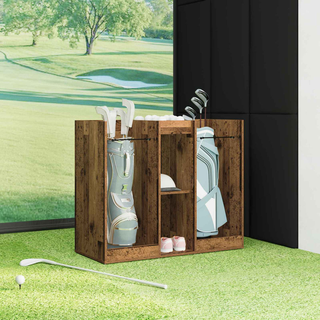 Armadio per Golf Tinta unita Legno vecchio 102 x 45 x 85,5 cm