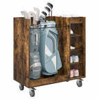 Armadio per Golf con ruota Rovere fumé 90 x 45 x 98 cm