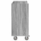 Armadio per Golf con ruota Grigio Sonoma 90 x 45 x 98 cm