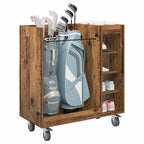 Armadio per Golf con ruota Legno vecchio 90 x 45 x 98 cm