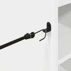 Armadio per Golf con ruota Tinta unita Bianco 120 x 45 x 98 cm