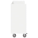 Armadio per Golf con ruota Tinta unita Bianco 120 x 45 x 98 cm