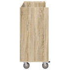 Armadio per Golf con ruota Rovere Sonoma 120 x 45 x 98 cm