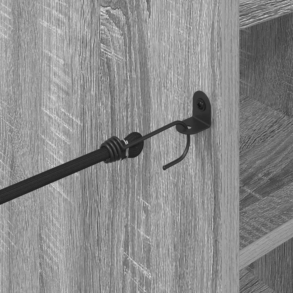 Armadio per Golf con ruota Grigio Sonoma 120 x 45 x 98 cm