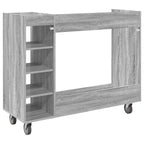 Armadio per Golf con ruota Grigio Sonoma 120 x 45 x 98 cm