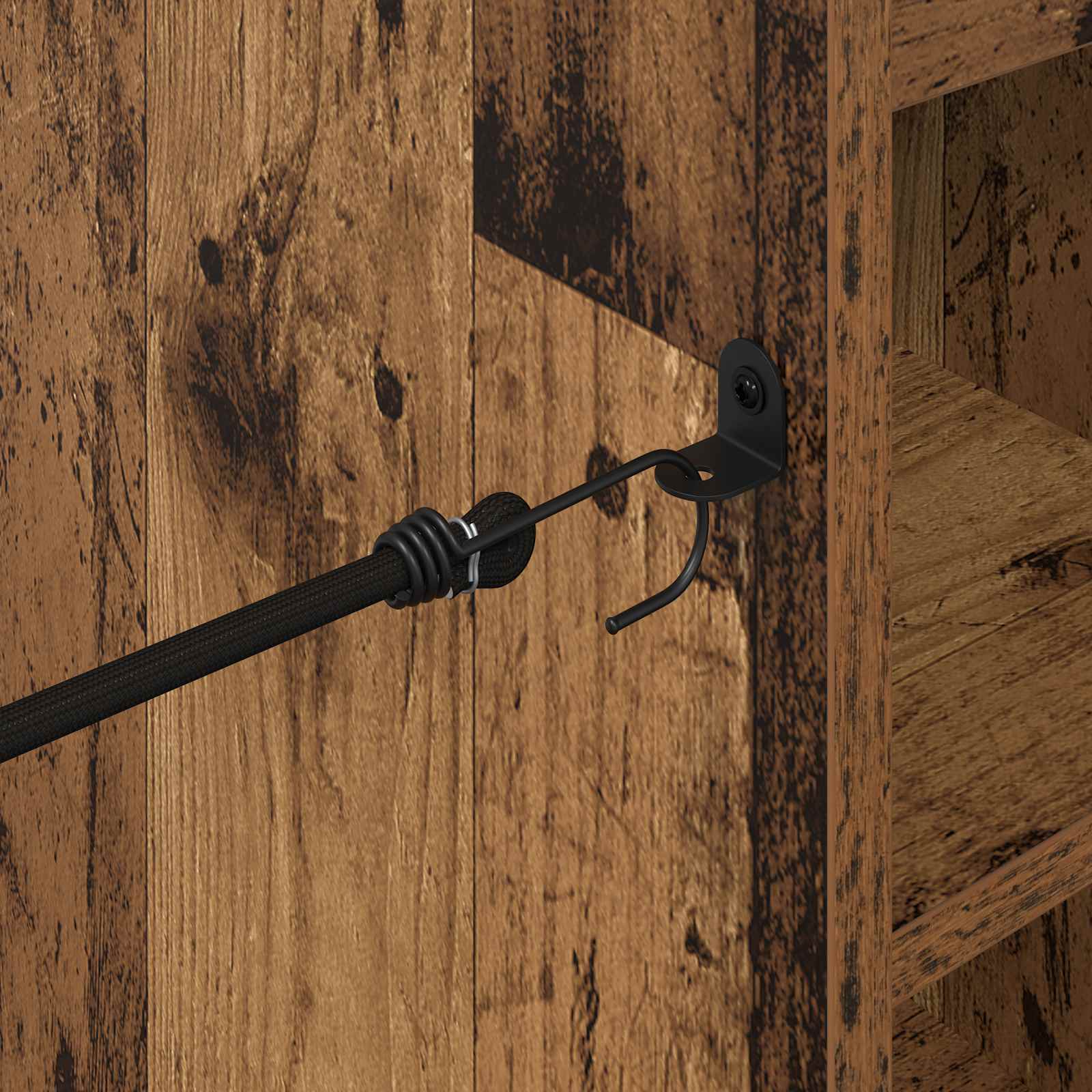 Armadio per Golf con ruota Legno vecchio 120 x 45 x 98 cm