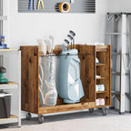 Armadio per Golf con ruota Legno vecchio 120 x 45 x 98 cm