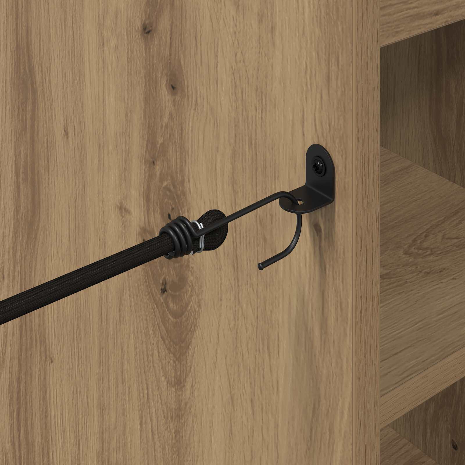 Armadio per Golf con ruota Rovere artigianale 120 x 45 x 98 cm