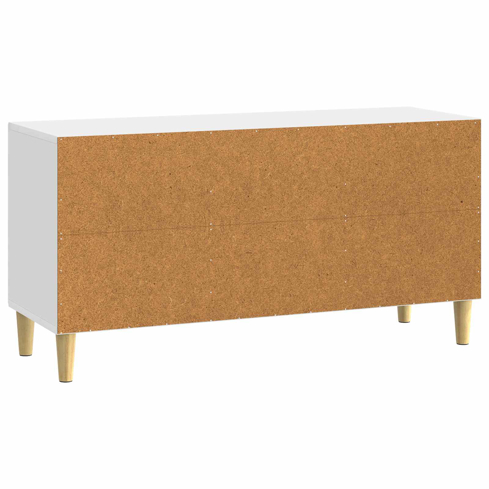 Mobile TV Bianco Lucido 99 x 34,5 x 50 cm Legno ingegnerizzato