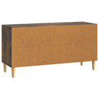 Mobile TV Rovere Fumo 99 x 34,5 x 50 cm Legno ingegnerizzato