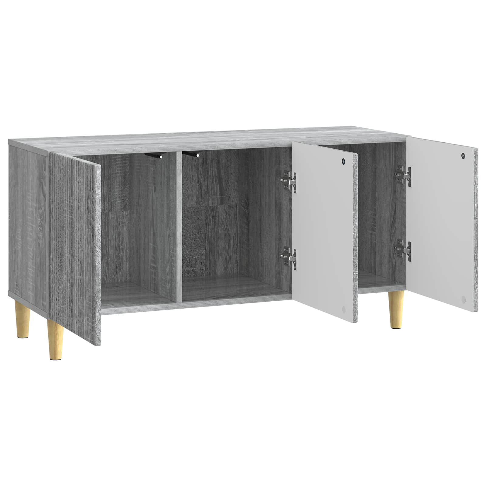 Mobile TV Grigio Sonoma 99 x 34,5 x 50 cm Legno ingegnerizzato