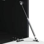 Tavolino da salotto Nero 90 x 50 x 40 cm Legno ingegnerizzato