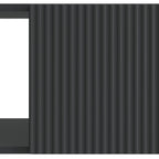 Tavolino da salotto Nero 90 x 50 x 40 cm Legno ingegnerizzato