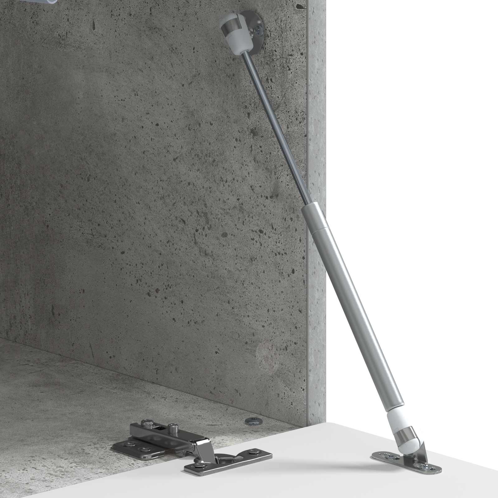 Tavolino da salotto Grigio Cemento 90 x 50 x 40 cm
