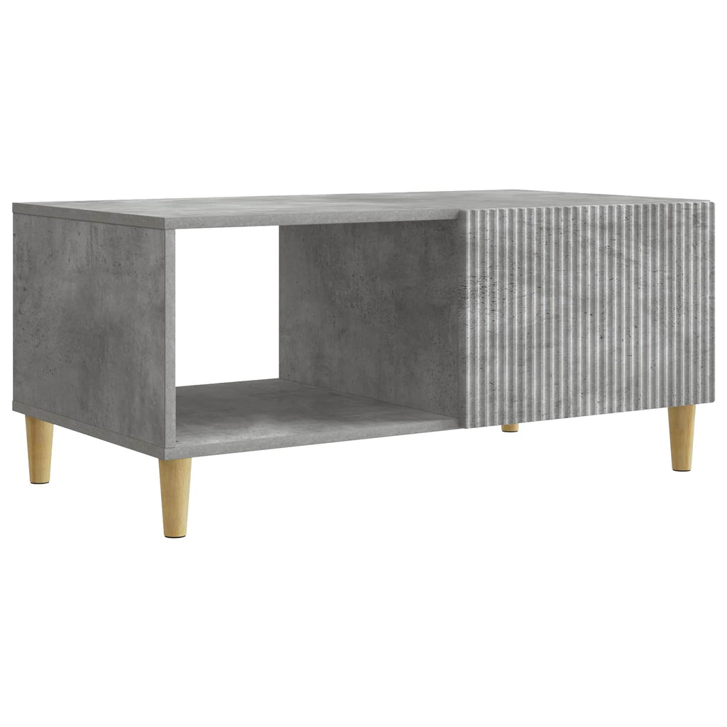Tavolino da salotto Grigio Cemento 90 x 50 x 40 cm