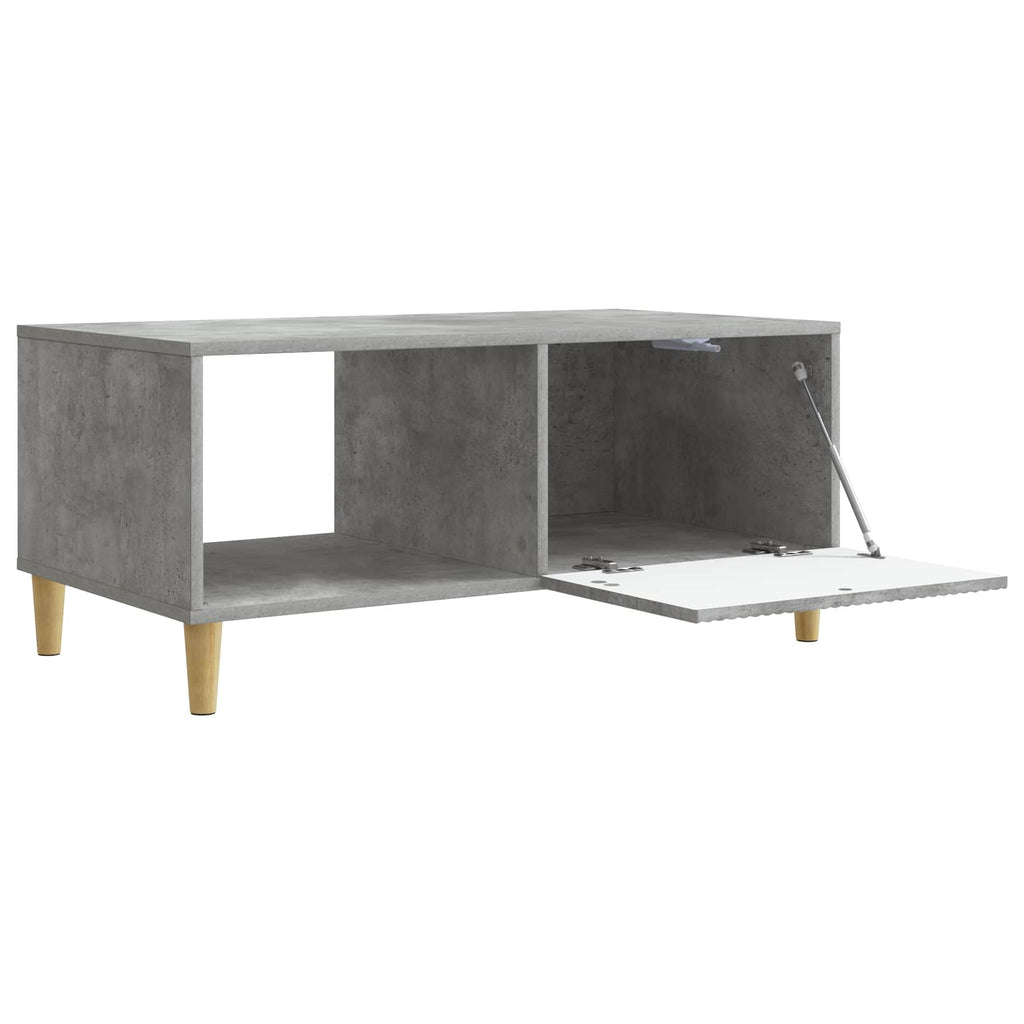 Tavolino da salotto Grigio Cemento 90 x 50 x 40 cm