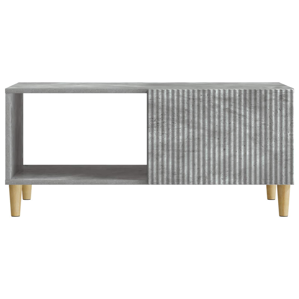Tavolino da salotto Grigio Cemento 90 x 50 x 40 cm