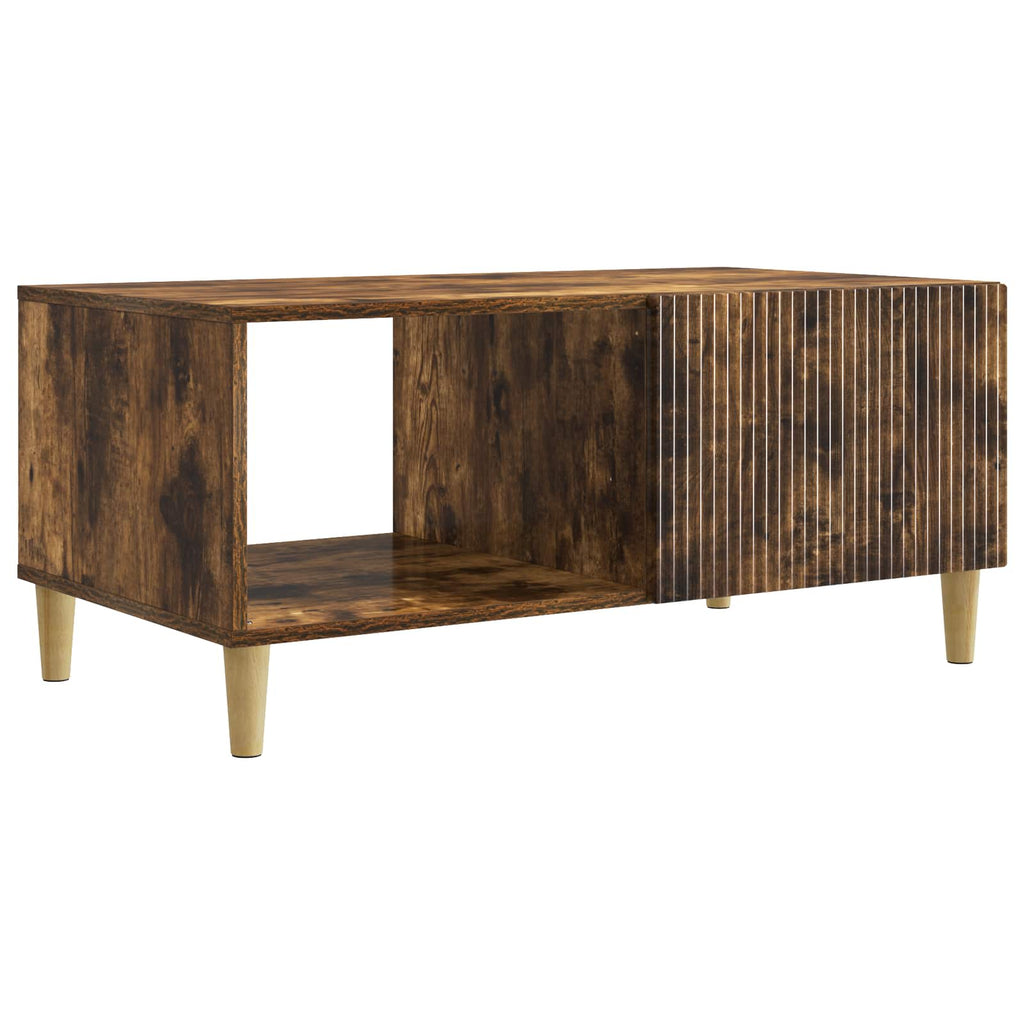 Tavolino da salotto Rovere Fumo 90 x 50 x 40 cm