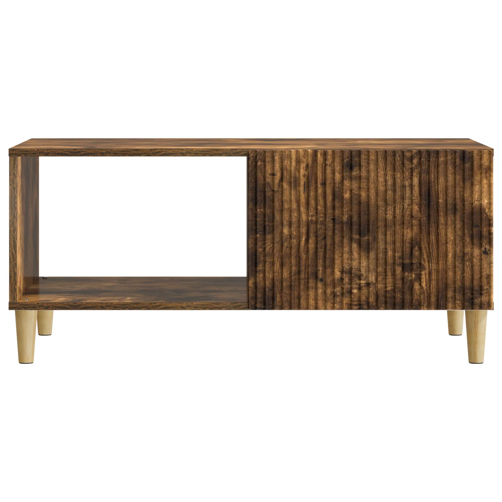 Tavolino da salotto Rovere Fumo 90 x 50 x 40 cm