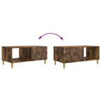 Tavolino da salotto Rovere Fumo 90 x 50 x 40 cm
