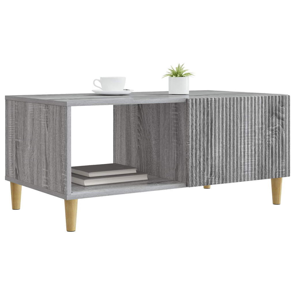 Tavolino da salotto Grigio Sonoma 90 x 50 x 40 cm