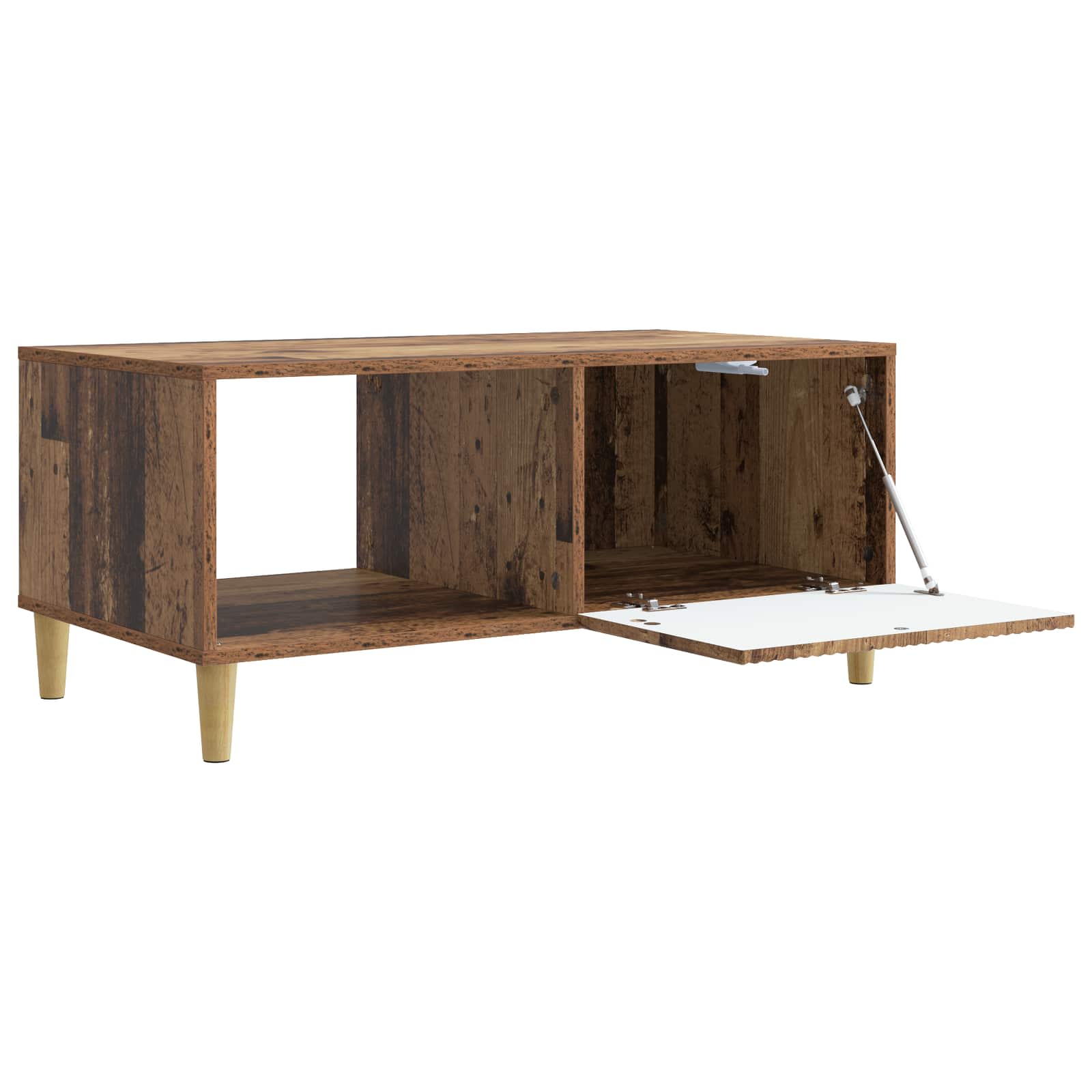 Tavolino da salotto Legno antico 90 x 50 x 40 cm