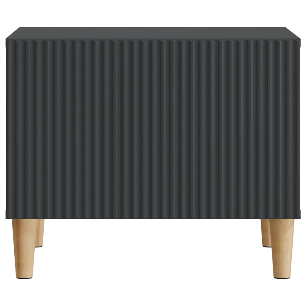 Tavolino da salotto Nero 49 x 50 x 40 cm Legno ingegnerizzato