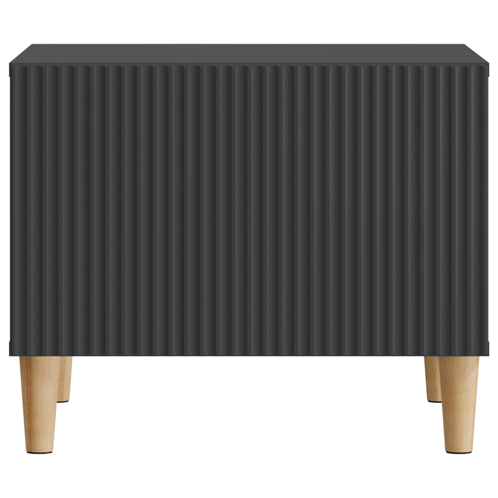 Tavolino da salotto Nero 49 x 50 x 40 cm Legno ingegnerizzato