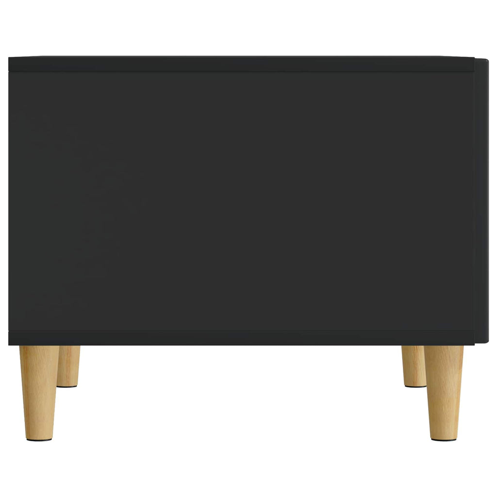 Tavolino da salotto Nero 49 x 50 x 40 cm Legno ingegnerizzato