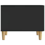 Tavolino da salotto Nero 49 x 50 x 40 cm Legno ingegnerizzato