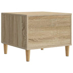 Tavolino da salotto con cassetto Rovere Sonoma 49 x 50 x 40 cm
