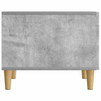 Tavolino da salotto con cassetto Grigio Cemento 49 x 50 x 40 cm