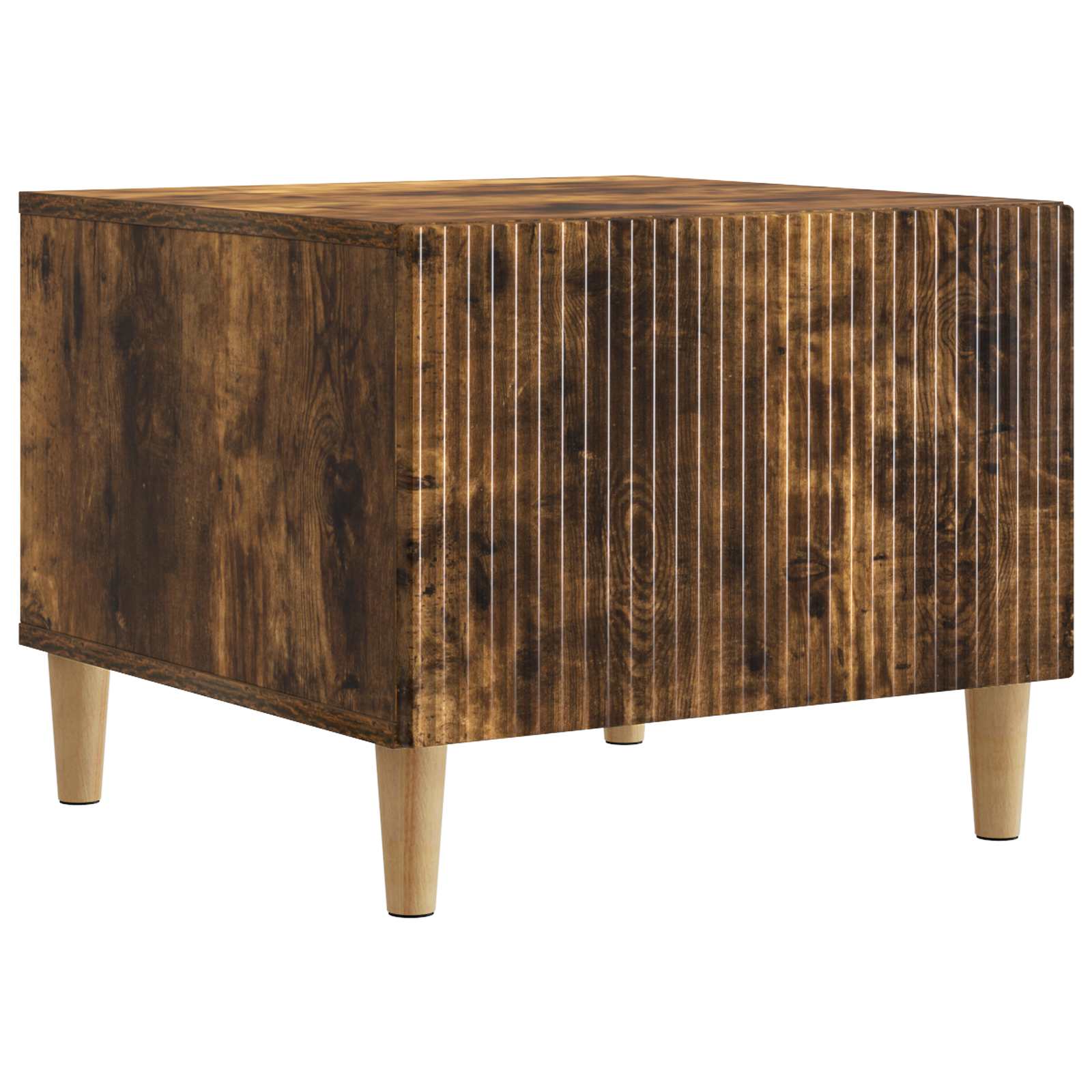 Tavolino da salotto con cassetto Rovere Fumo 49 x 50 x 40 cm
