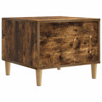 Tavolino da salotto con cassetto Rovere Fumo 49 x 50 x 40 cm