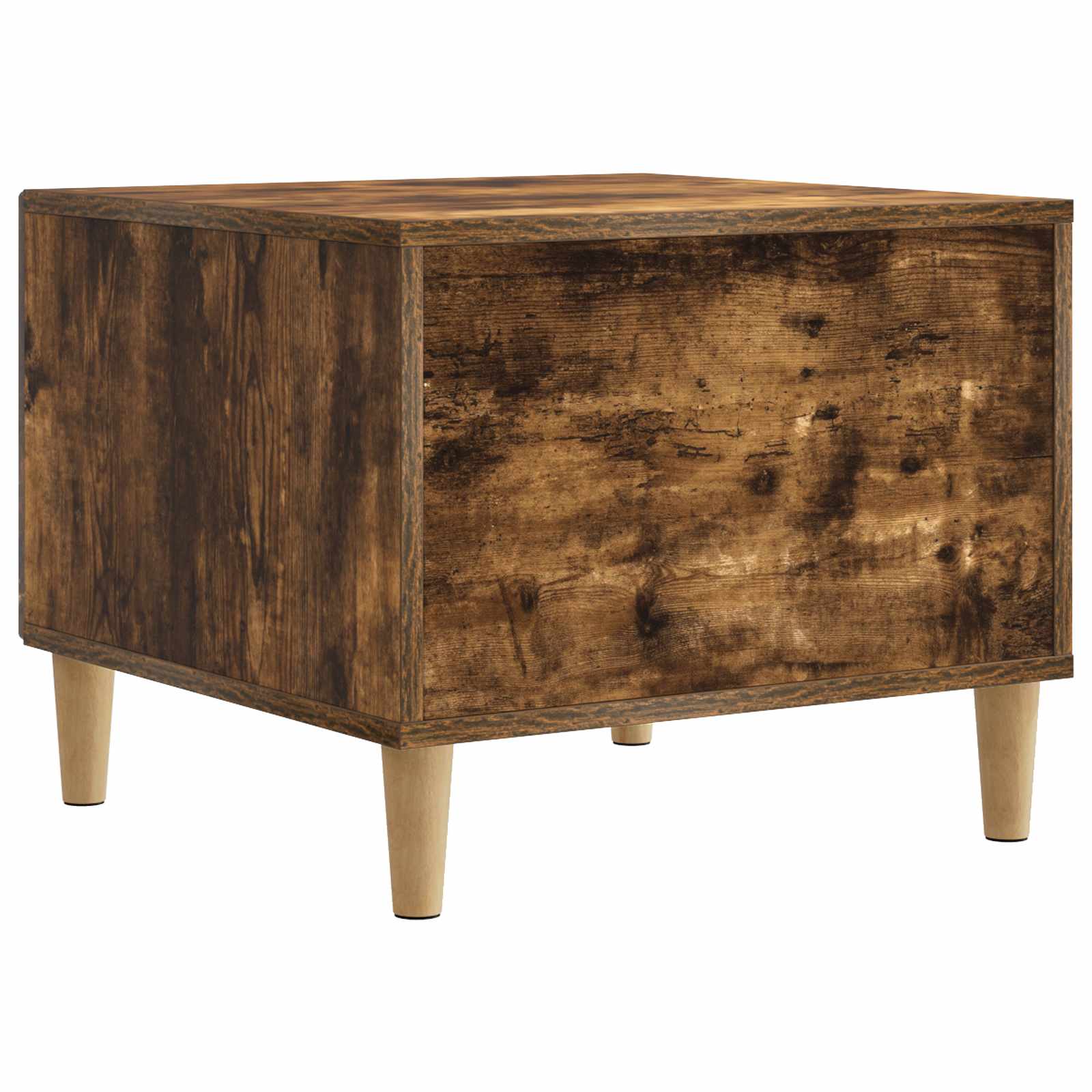 Tavolino da salotto con cassetto Rovere Fumo 49 x 50 x 40 cm