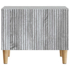 Tavolino da salotto con cassetto Grigio Sonoma 49 x 50 x 40 cm