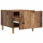 Tavolino da salotto con cassetto Legno antico 49 x 50 x 40 cm