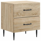 Armadio da Notte 2 pcs Rovere Sonoma 43 x 34,5 x 47,5 cm