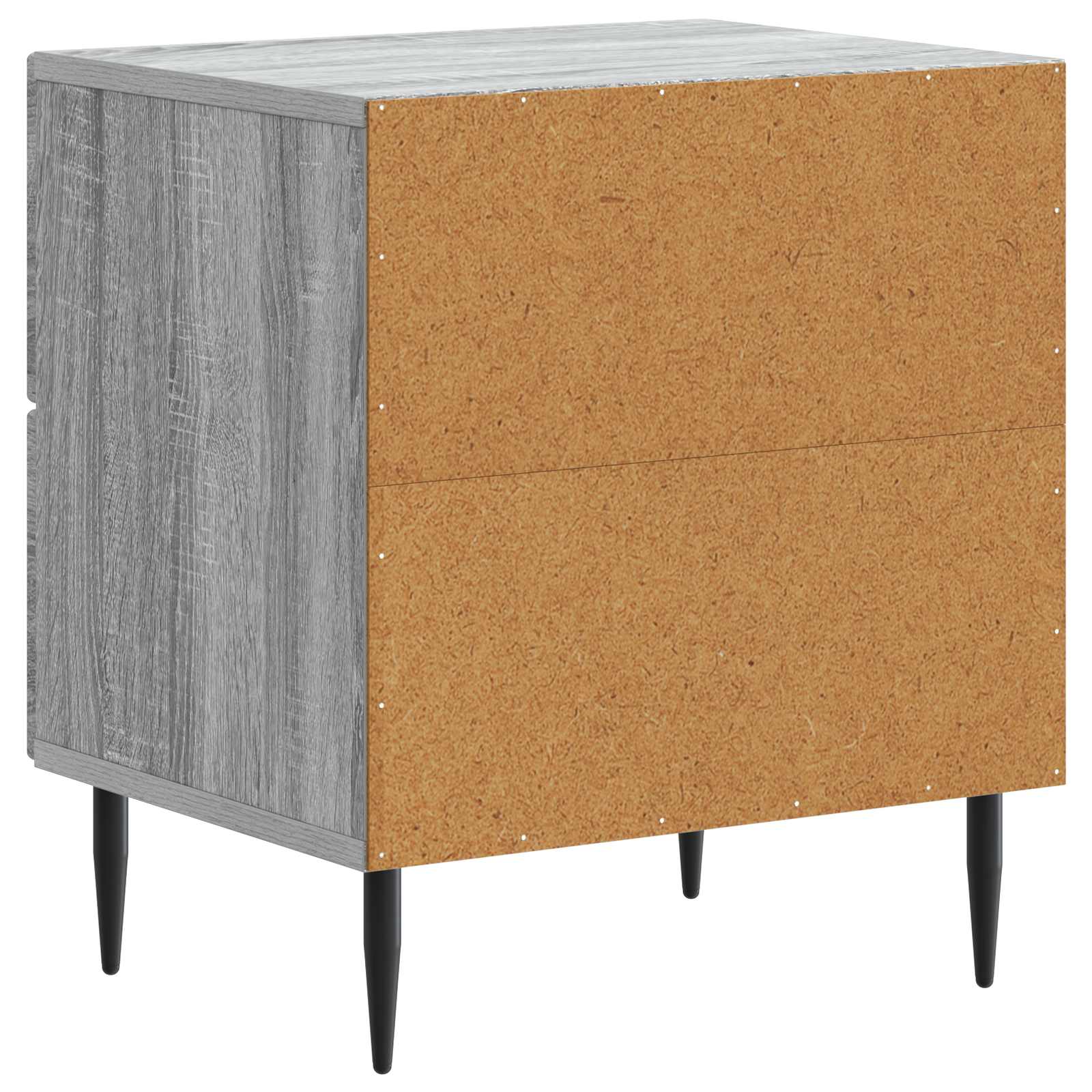 Armadio da Notte con cassetto Grigio Sonoma 43 x 34,5 x 47,5 cm