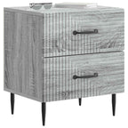 Armadio da Notte con cassetto Grigio Sonoma 43 x 34,5 x 47,5 cm