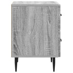 Armadio da Notte con cassetto Grigio Sonoma 43 x 34,5 x 47,5 cm