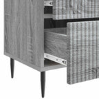 Armadio da Notte 2 pcs Grigio Sonoma 43 x 34,5 x 47,5 cm