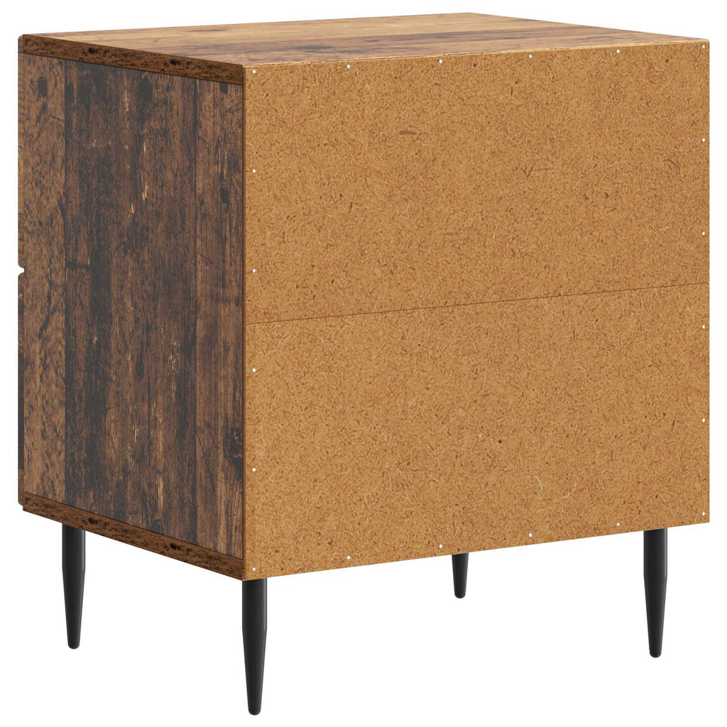 Armadio da Notte con cassetto Legno antico 43 x 34,5 x 47,5 cm