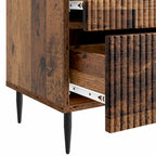 Armadio da Notte 2 pcs Legno antico 43 x 34,5 x 47,5 cm