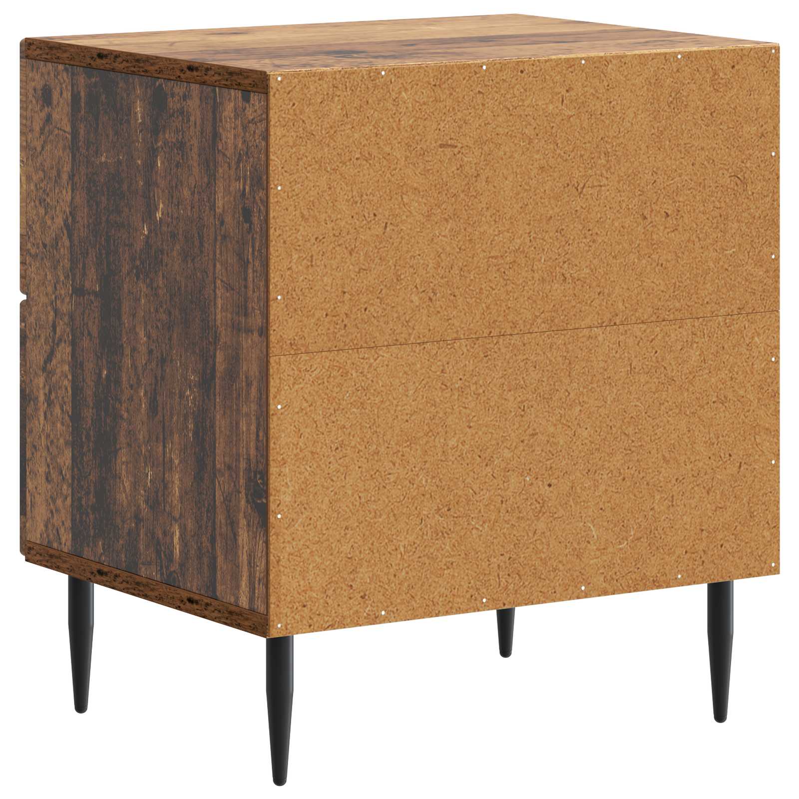 Armadio da Notte 2 pcs Legno antico 43 x 34,5 x 47,5 cm