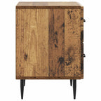 Armadio da Notte 2 pcs Legno antico 43 x 34,5 x 47,5 cm