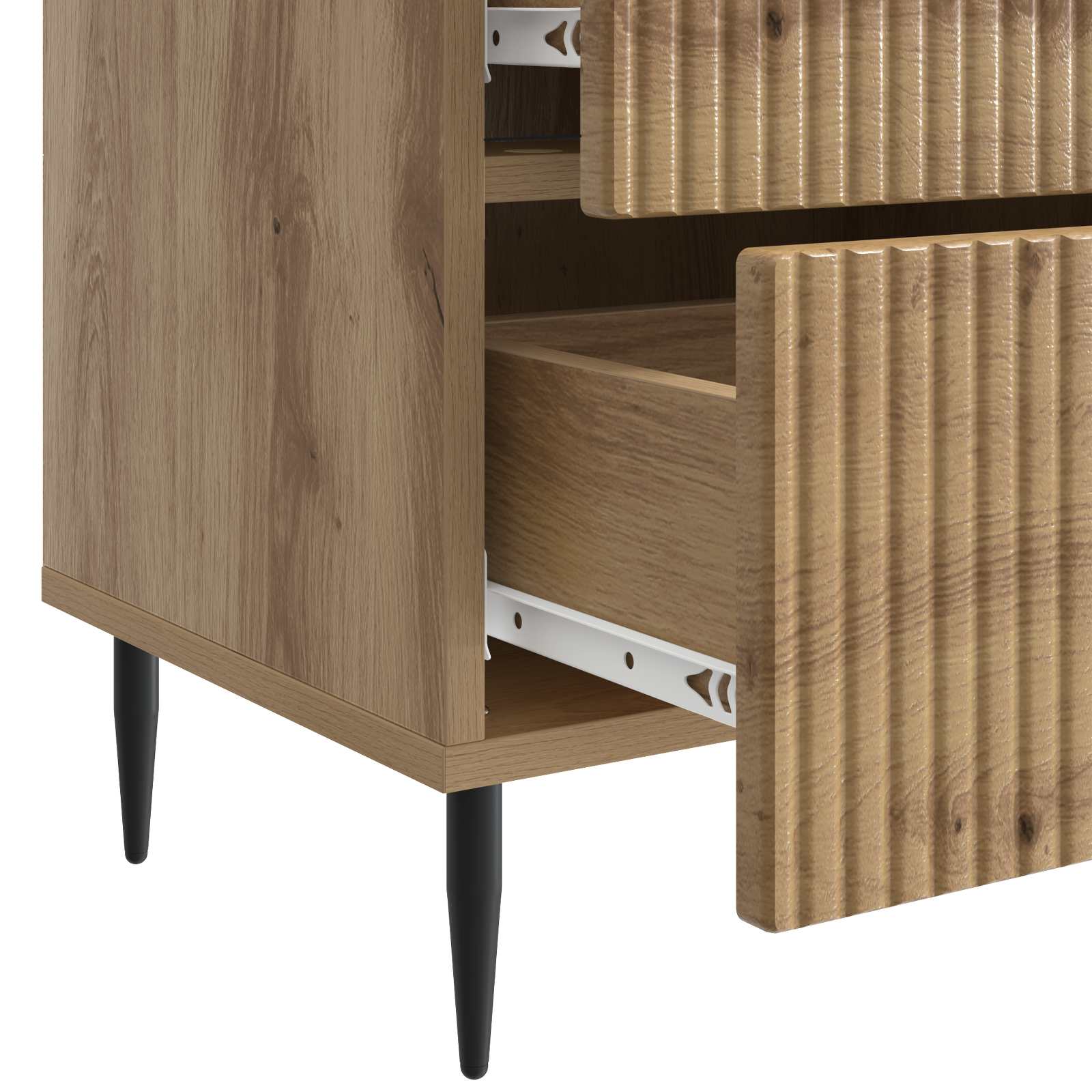 Armadio da Notte Rovere Artigianale 43 x 34,5 x 47,5 cm