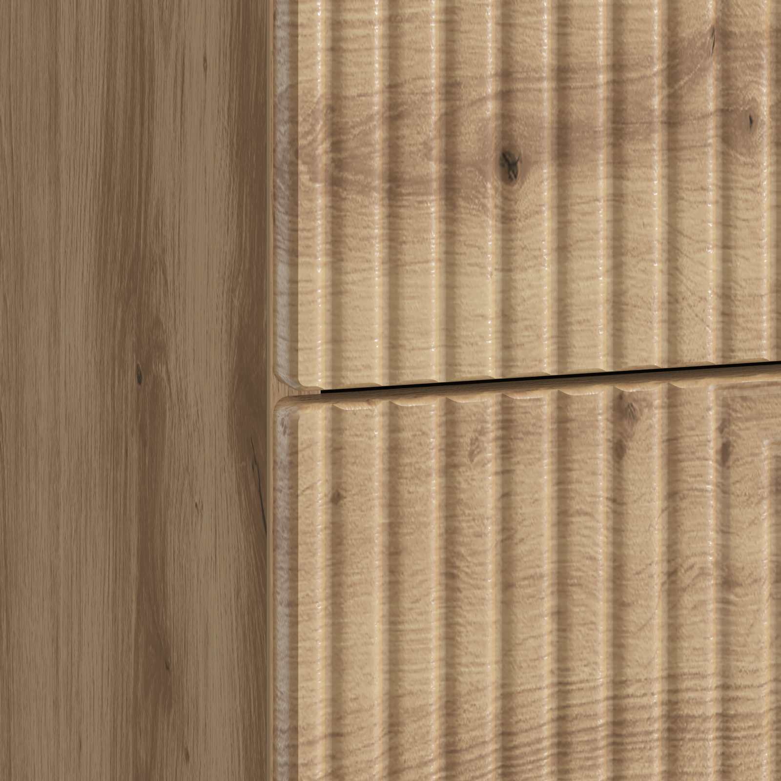 Armadio da Notte 2 pcs Rovere Artigianale 43 x 34,5 x 47,5 cm