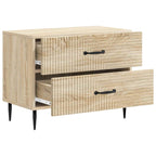 Armadio da Notte con cassetto Rovere Sonoma 62 x 34,5 x 47,5 cm