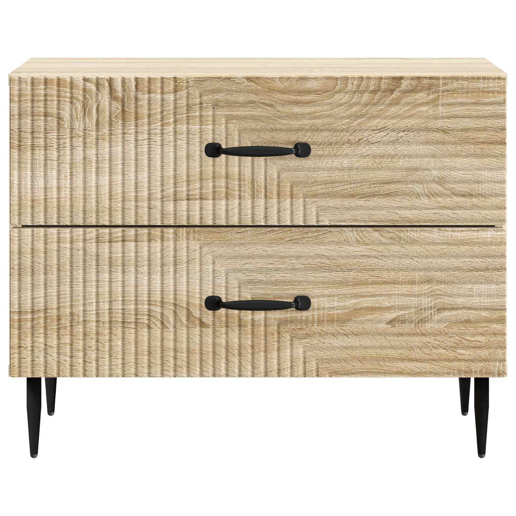 Armadio da Notte con cassetto Rovere Sonoma 62 x 34,5 x 47,5 cm